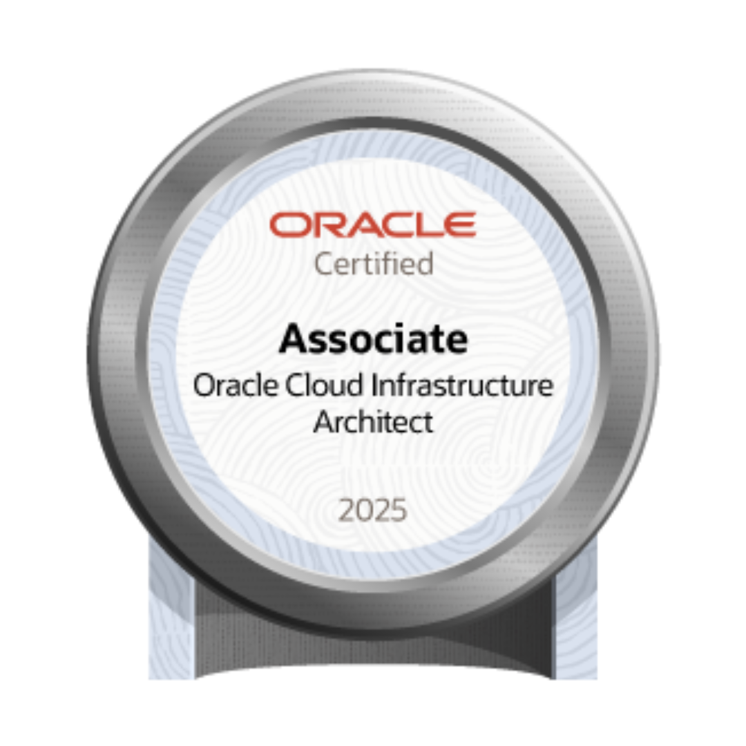 Oracle Certification - Associate Oracle Cloud Infrastructure Architect 