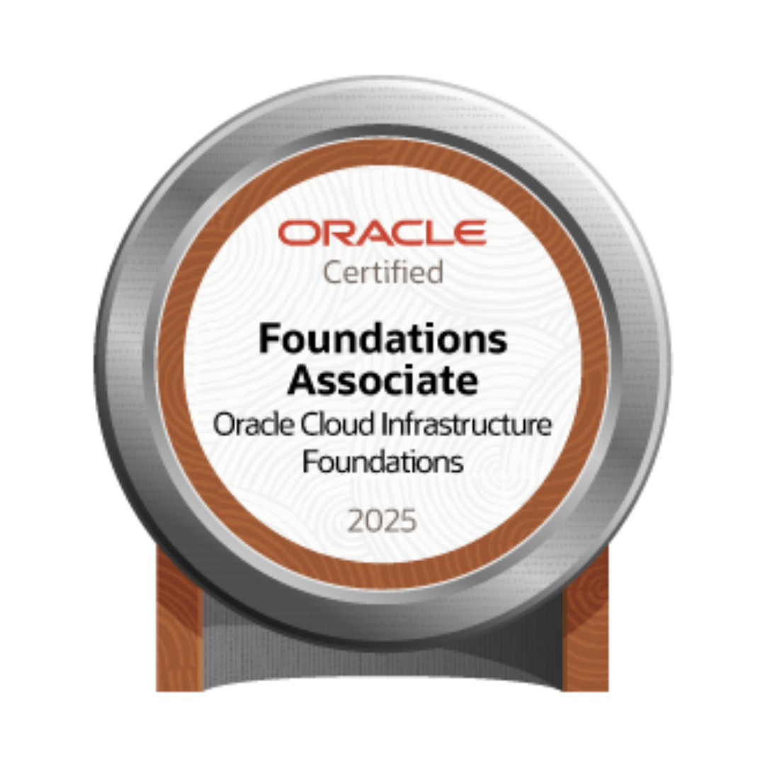 Oracle Certification - Foundations Associate Oracle Cloud Infrastructure Foundations