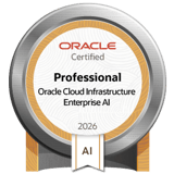 Oracle Certification - Professional - OCI Enterprise AI