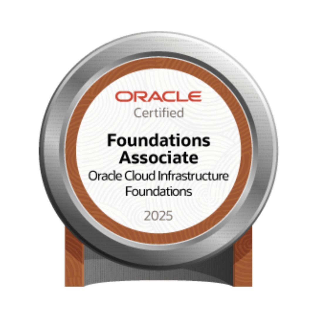 Oracle Certification - Foundations Associate Oracle Cloud Infrastructure Foundations