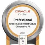 Oracle Certification - Professional - OCI Generative AI