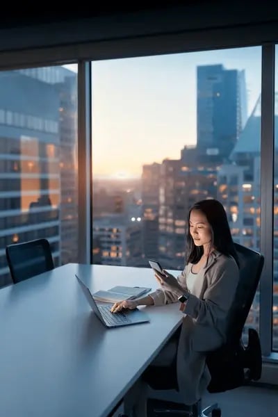 young-busy-asian-business-woman-600nw-2295886607